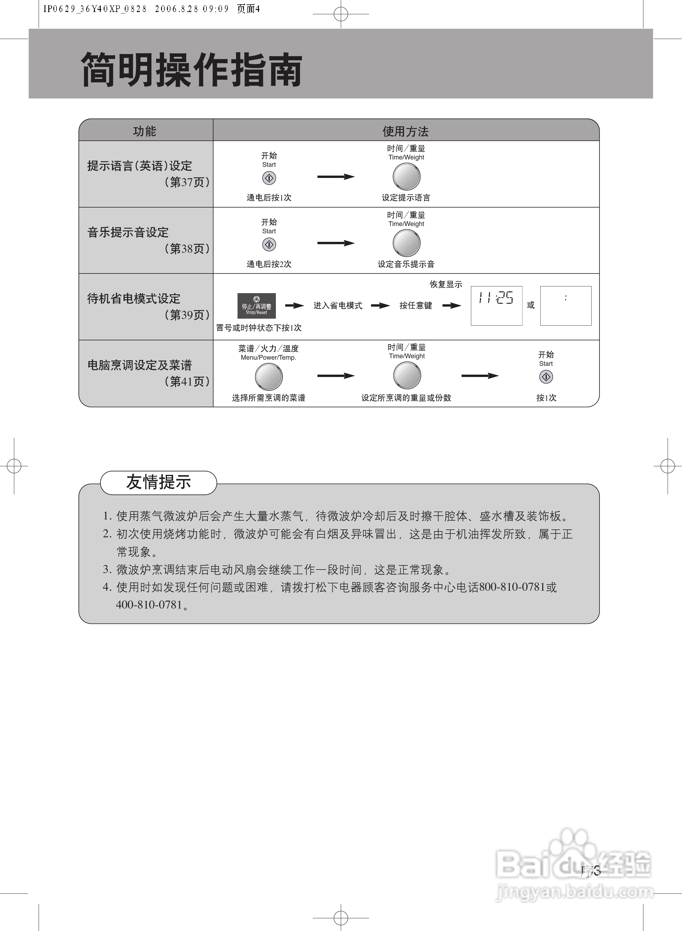 松下CS596A微波炉使用说明书:[1]