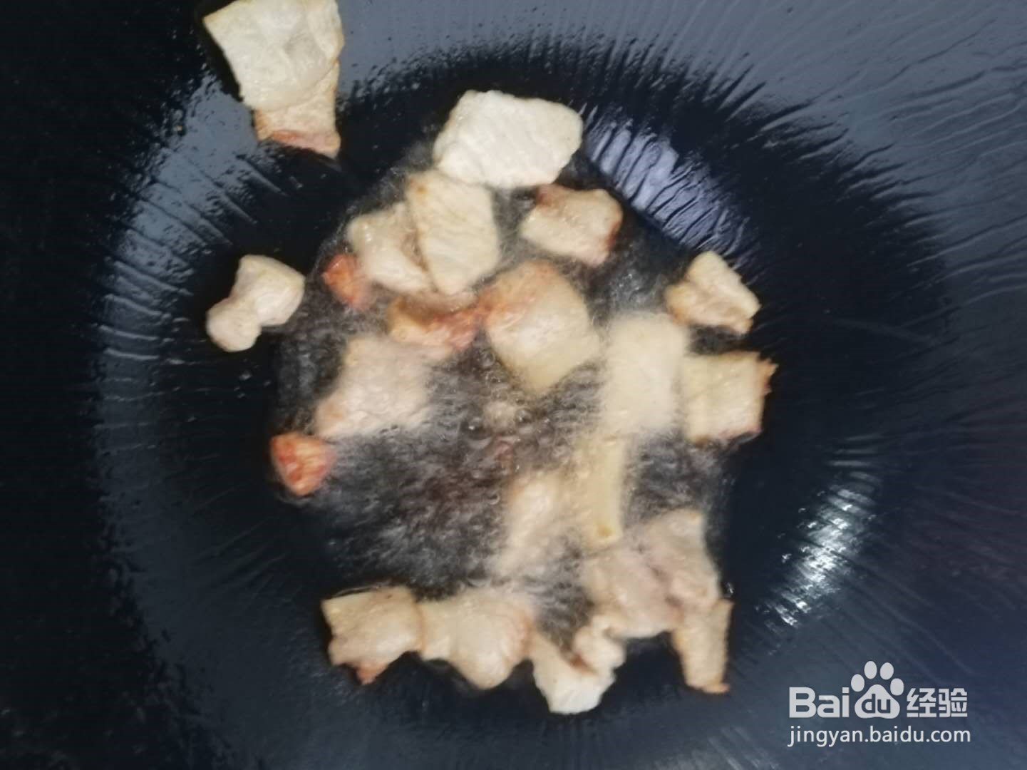 猪肉烧娃娃菜的做法