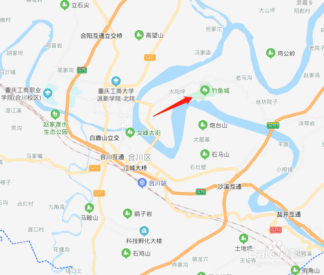 重庆市合川区旅游攻略