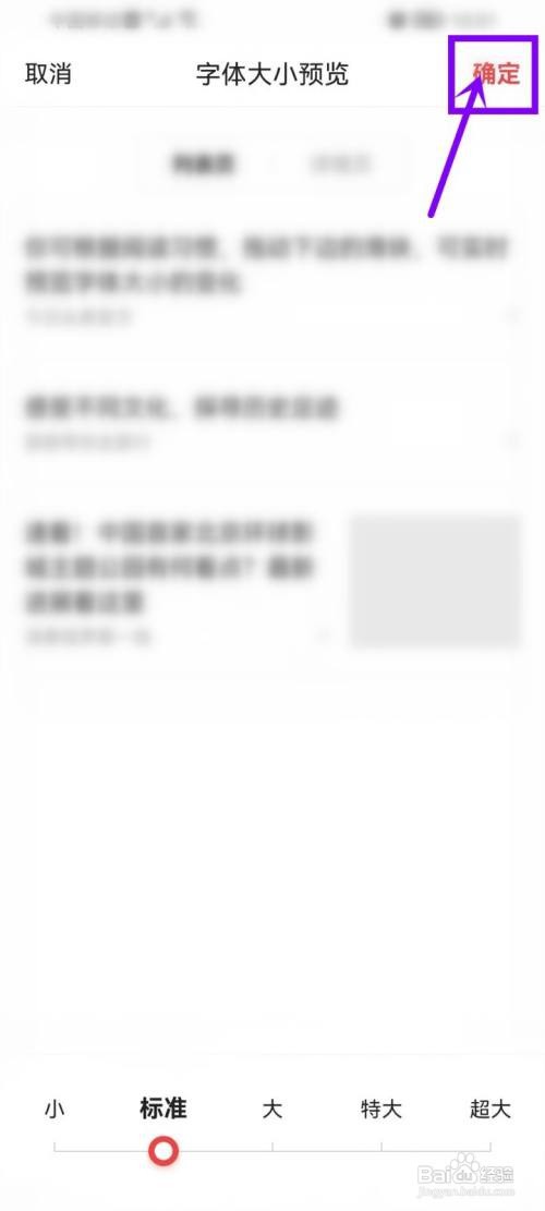 今日头条极速版如何设置字体大小