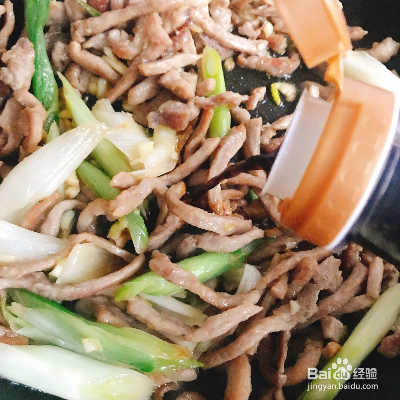 榨菜肉丝手工拉面的做法