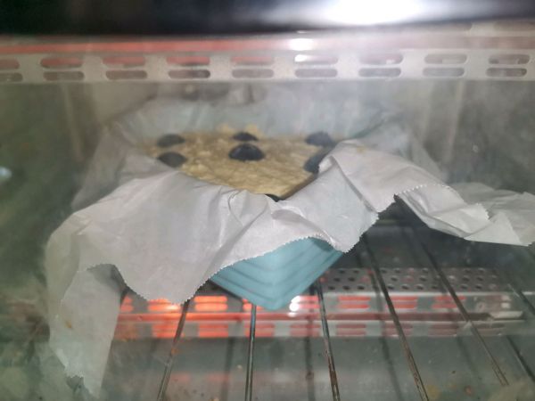 爆浆蓝莓豆腐蛋糕