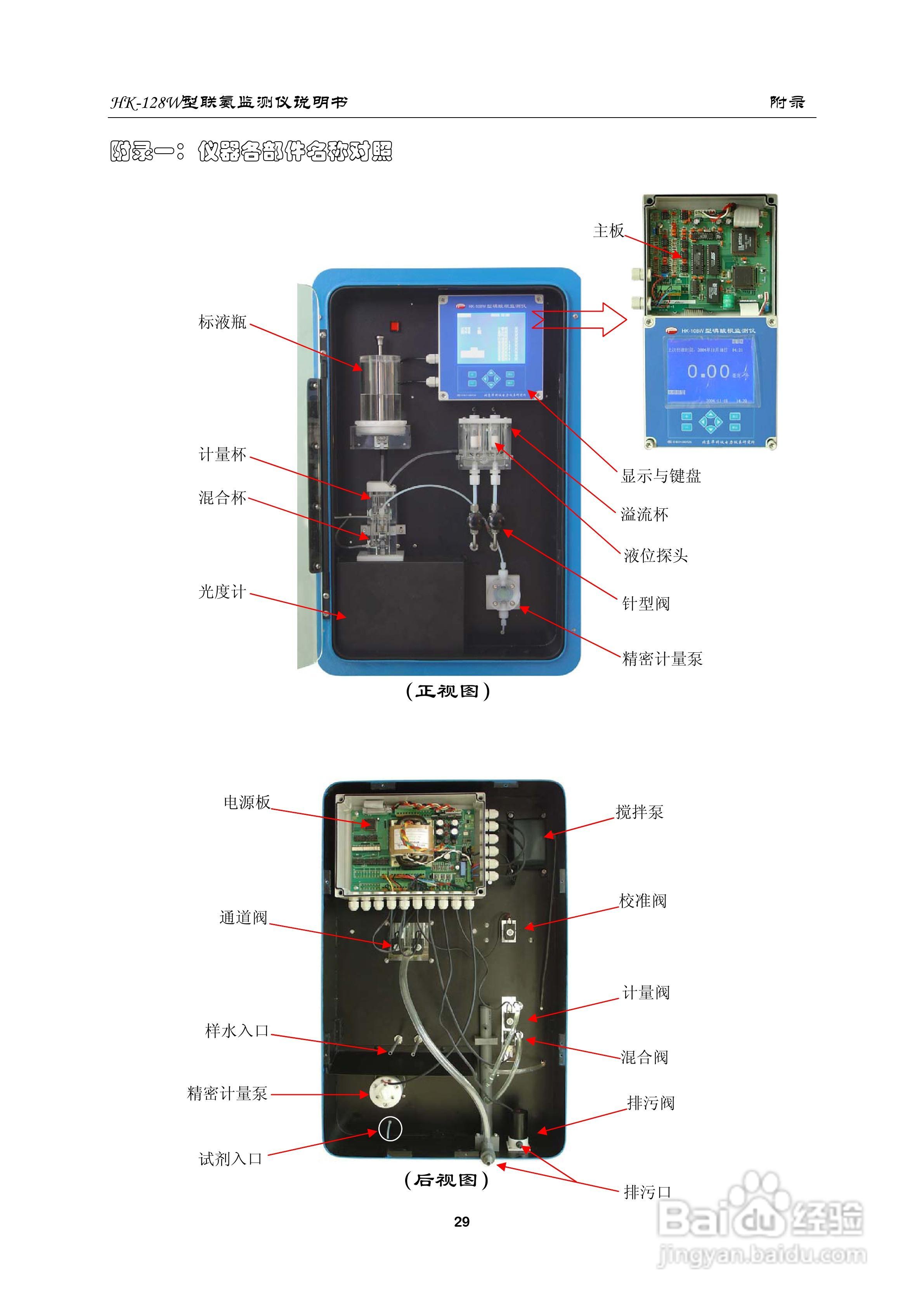 HK-128W型联氨监测仪使用说明书:[4]