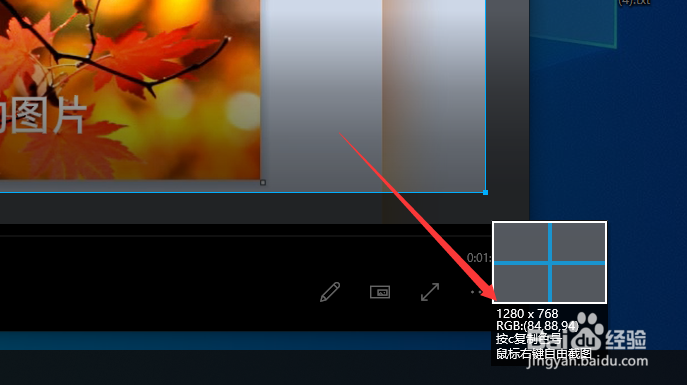 怎么对视频某一画面进行完整截图