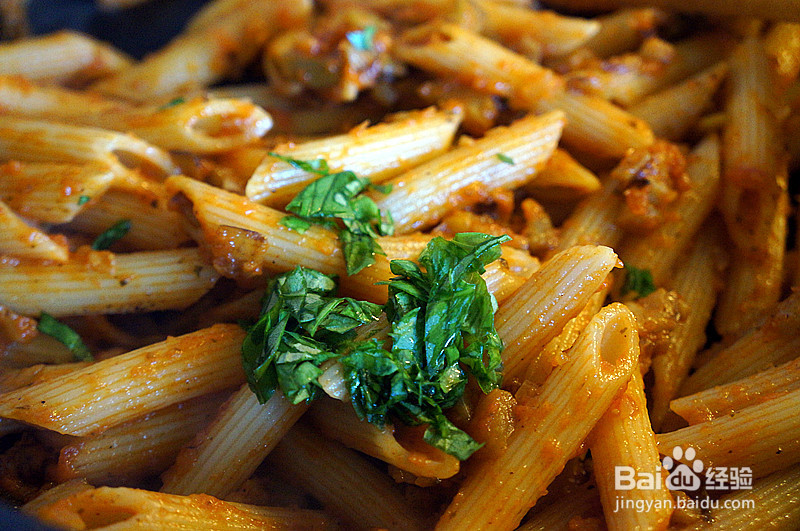 番茄茄子意面的做法