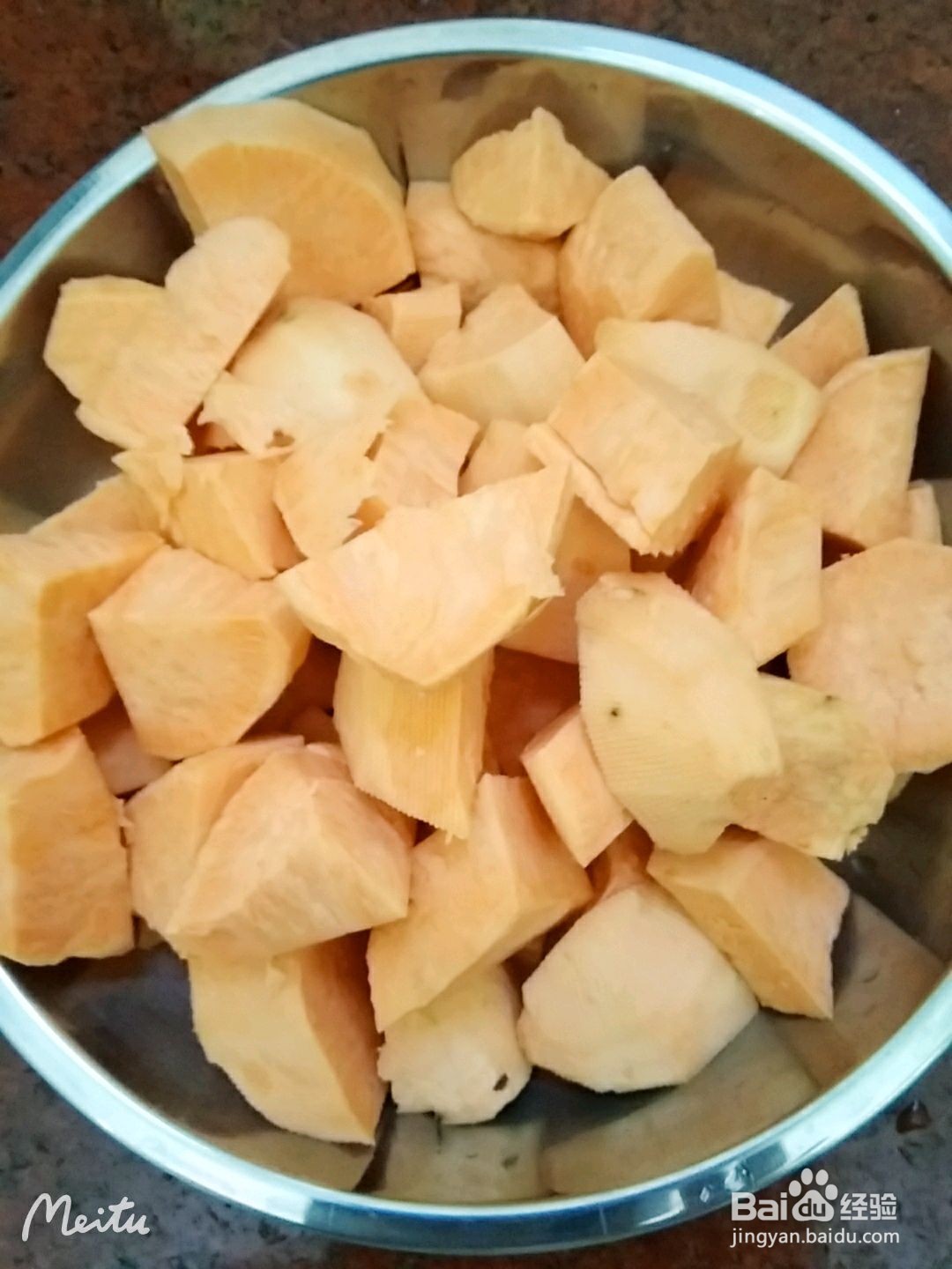 番薯姜片红枣糖水的做法