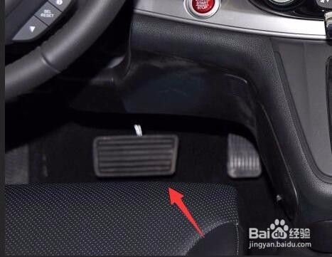 Crv电子手刹如何自动手刹 百度经验