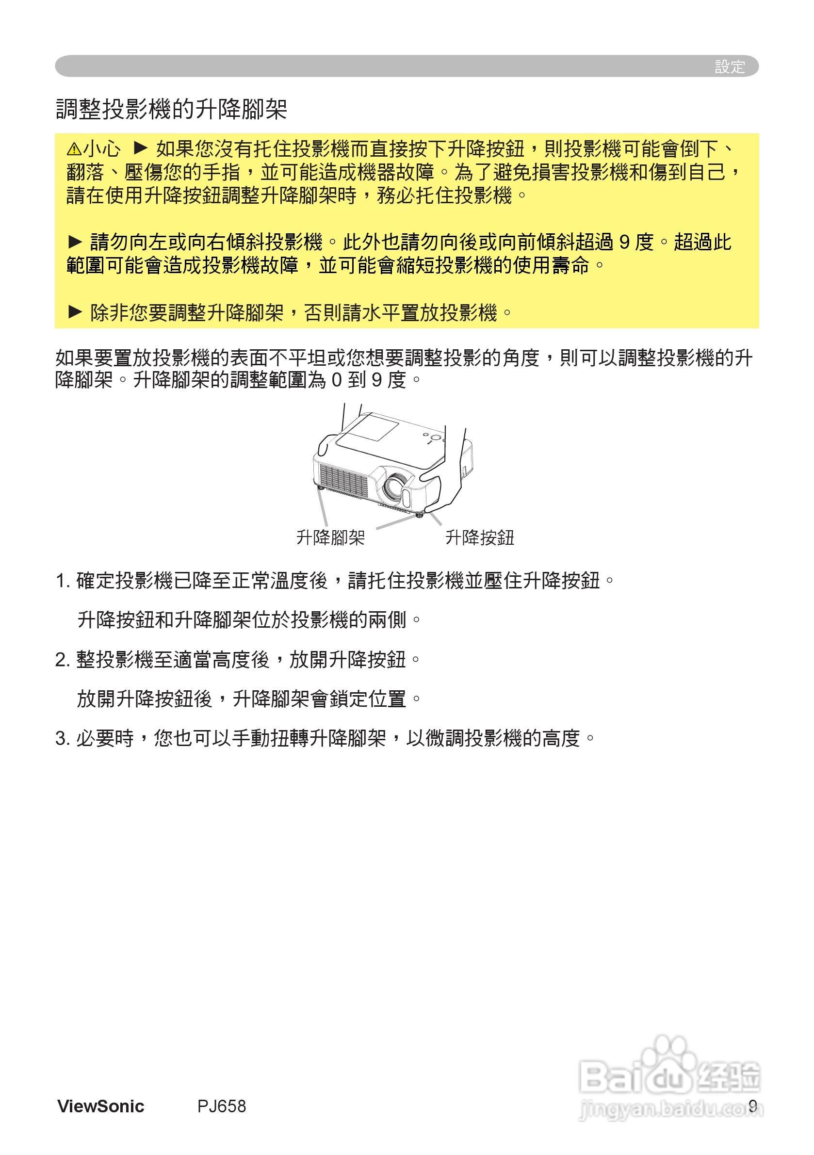 VIEWSONIC PJ658投影机中文说明使用手册:[2]