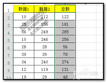 excel如何两列求和?批量求和?