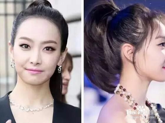 发量少怎么扎马尾图解