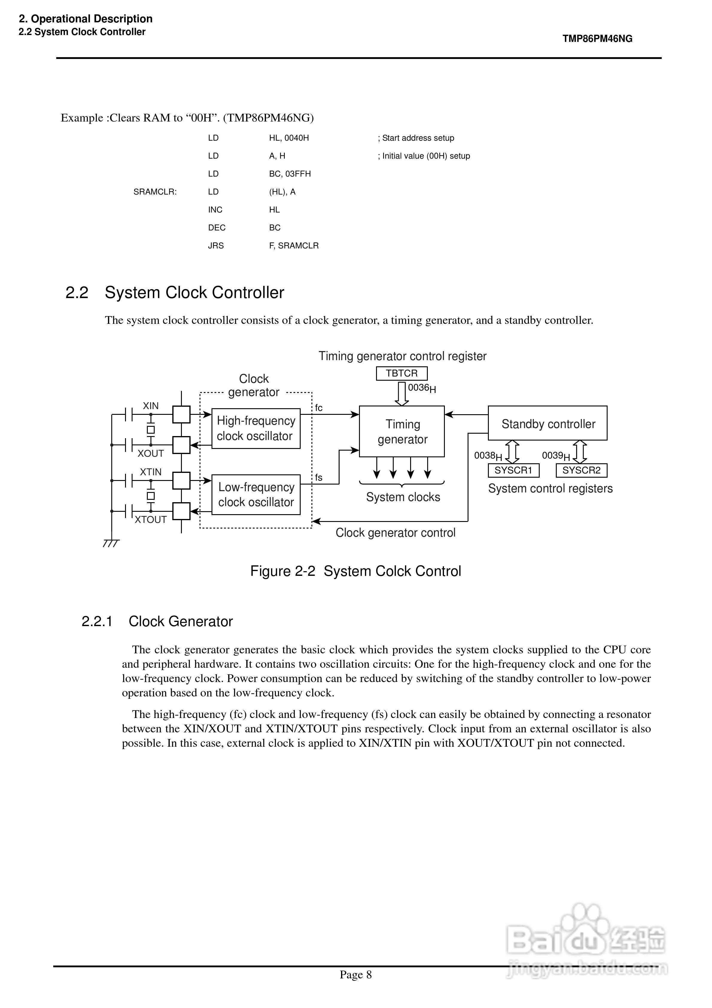 TOSHIBA TMP86PM46NG 8位微控制器说明书:[2]