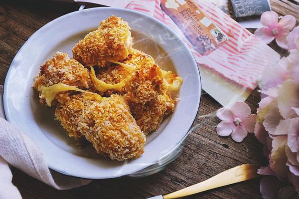 爆浆芝士鸡米花