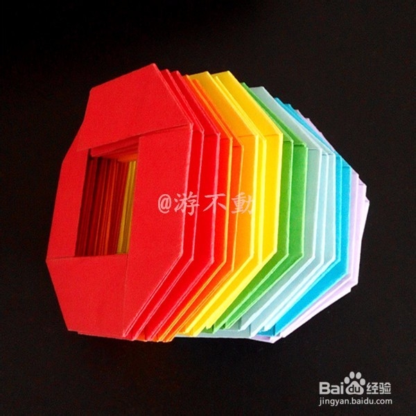 弹簧玩具的折法