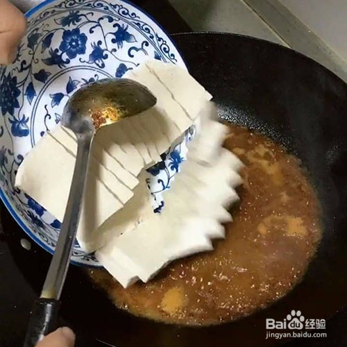 家常煎豆腐的教程