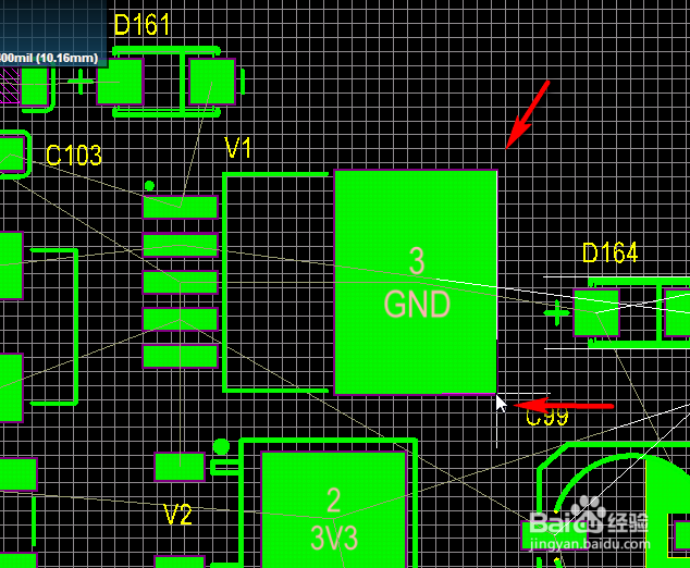 Altium Designer中PCB怎么测量尺寸间距