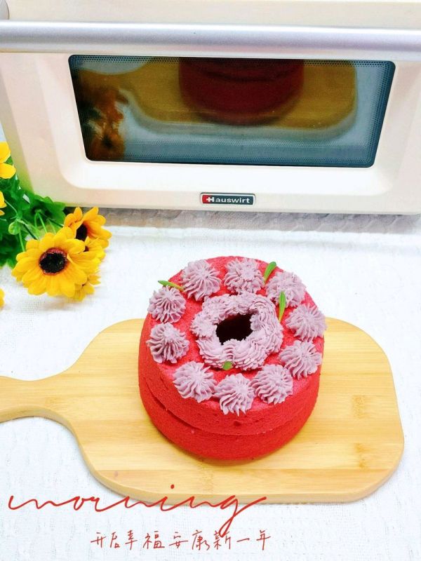 红丝绒蛋糕花环