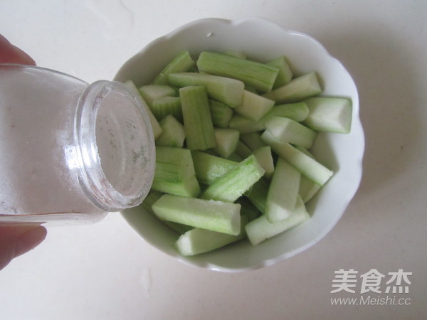 蒜蓉丝瓜条的做法