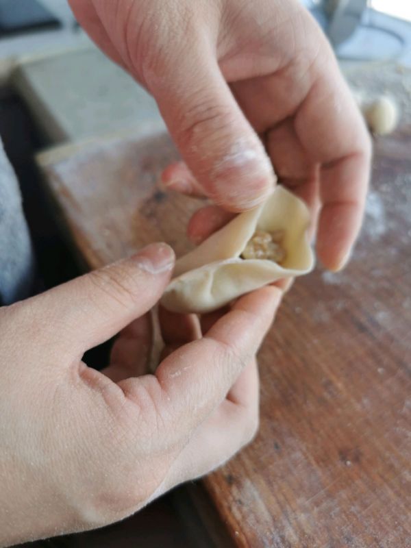 黄瓜鸡蛋鲜虾水饺