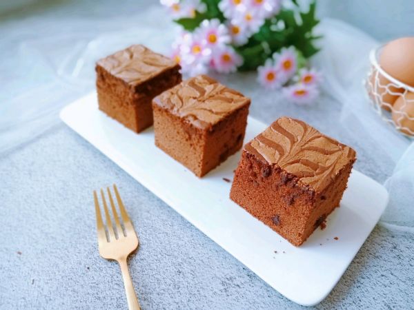 巧克力夹层古早蛋糕