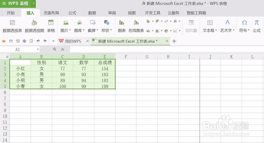 wps表格怎样给表格添加边框