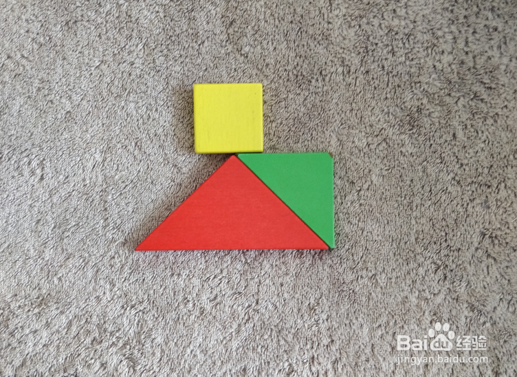 背包客用七巧板怎么拼？