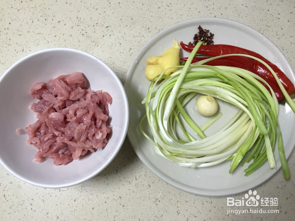 奶奶教你做韭黄肉丝