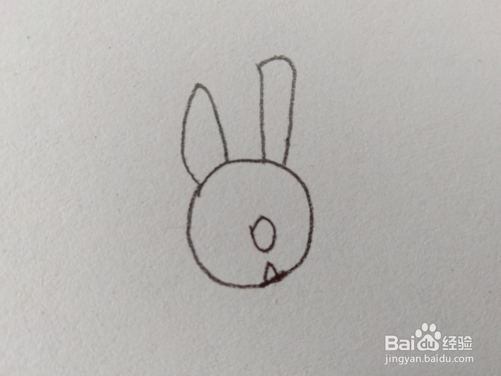简笔画如何画一个可爱的小兔?