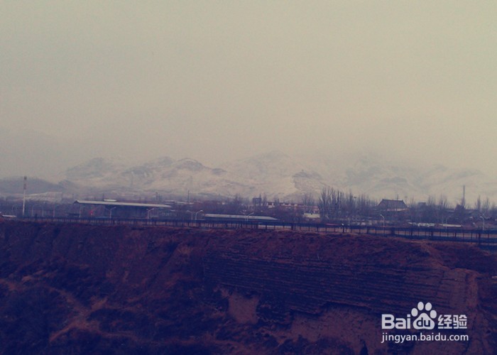 怎样拍摄雨加雪中的景色