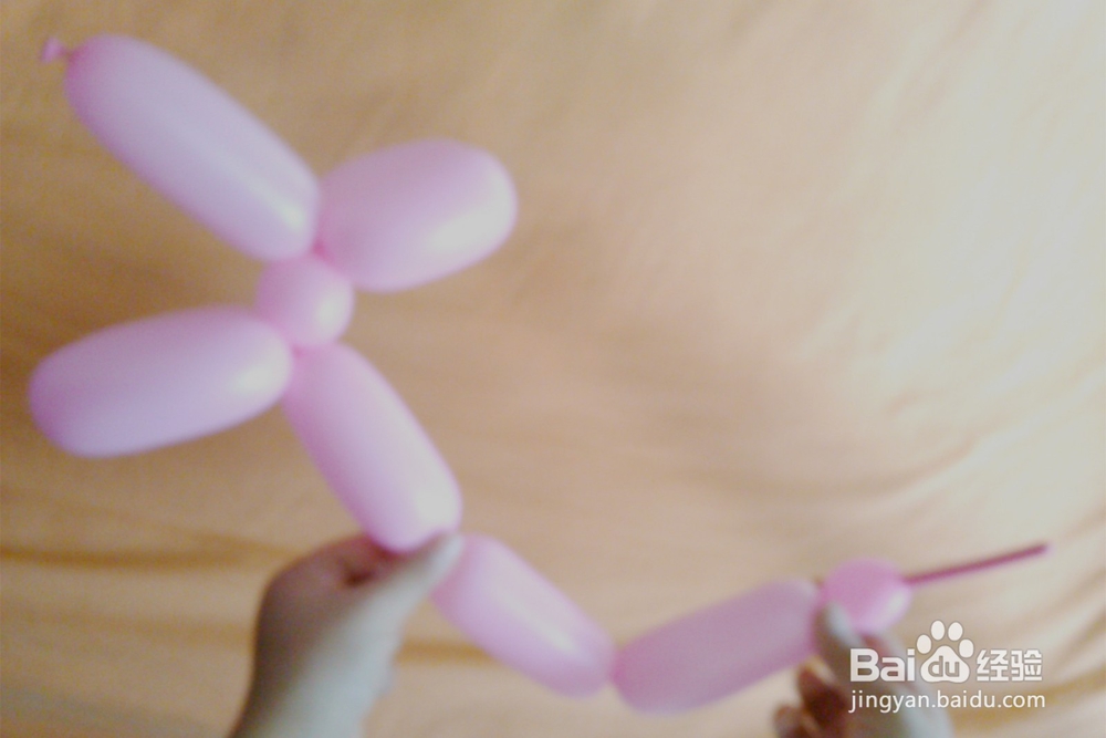 魔术气球——小狗的制作方法