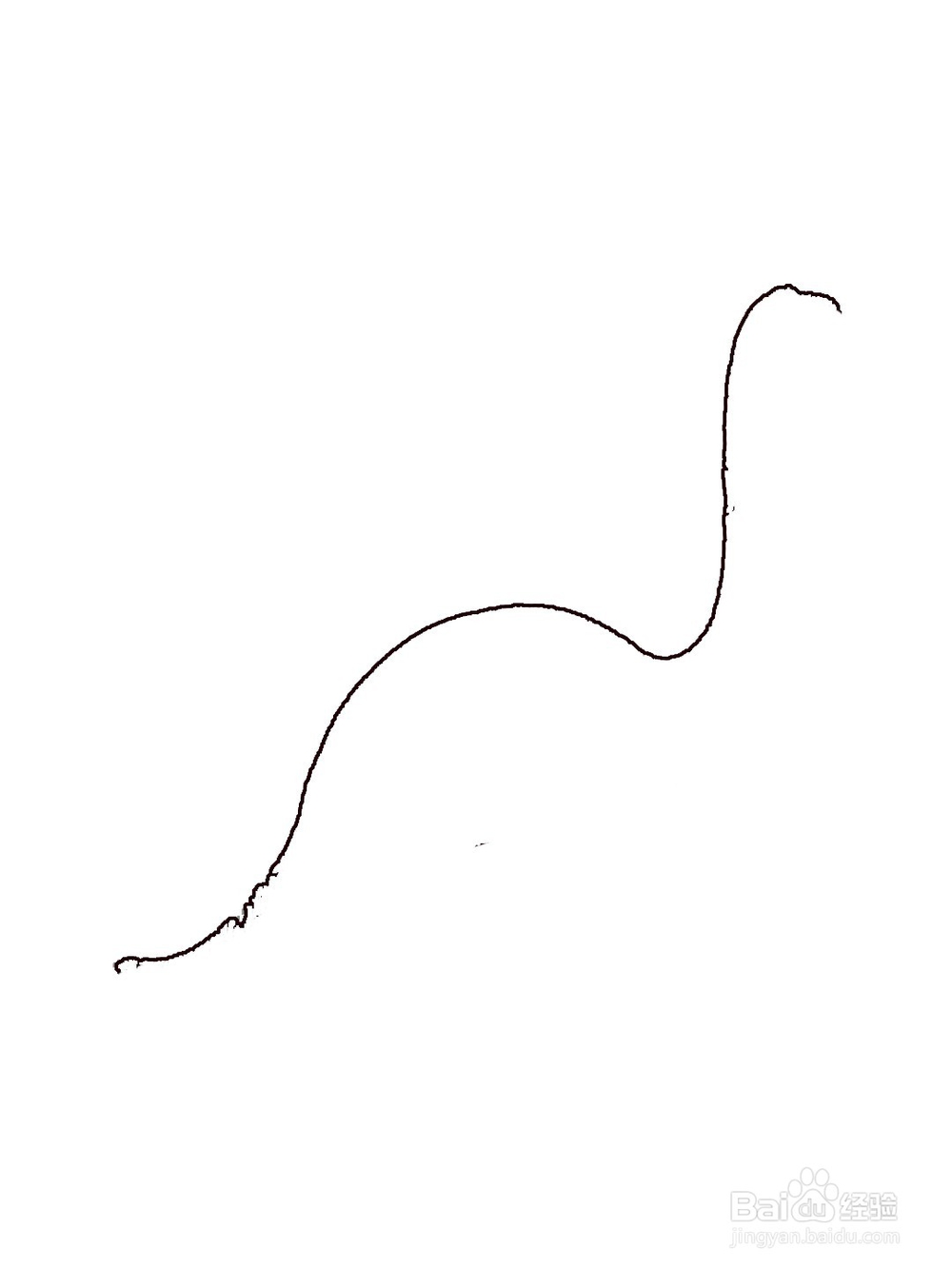 如何画素描恐龙？