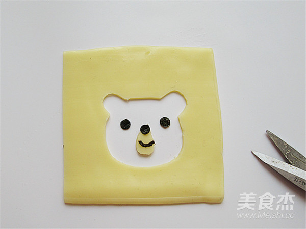 小熊奶酪包饭趣味便当