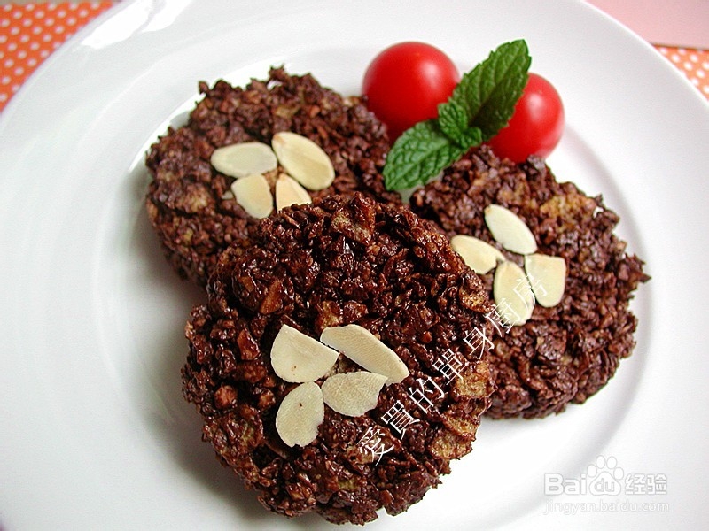 免用烤箱西點~巧克力酥片