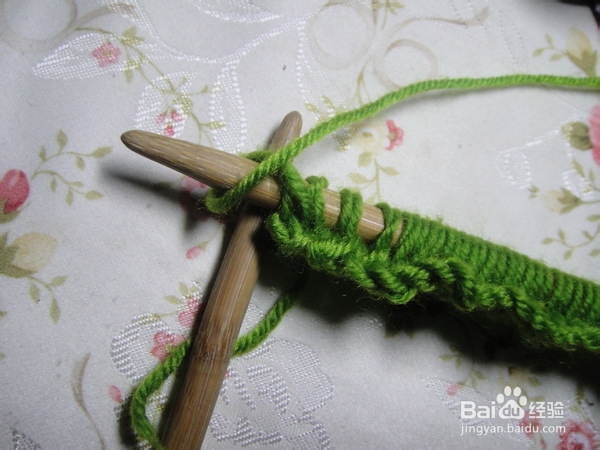 围巾织法——太阳花详细图解