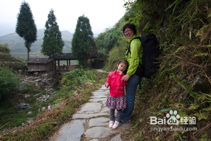 亲子游龙脊梯田（下行篇）