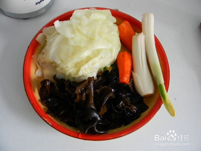 花样主食 ——彩色素馅水饺