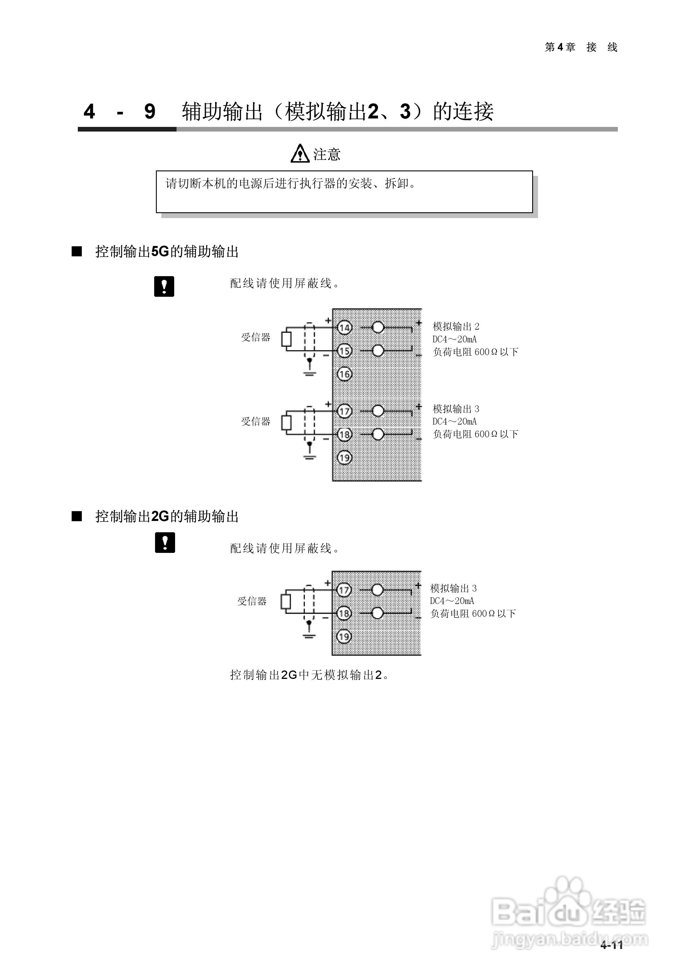日本山武指示调节器SDC40B使用说明书:[4]