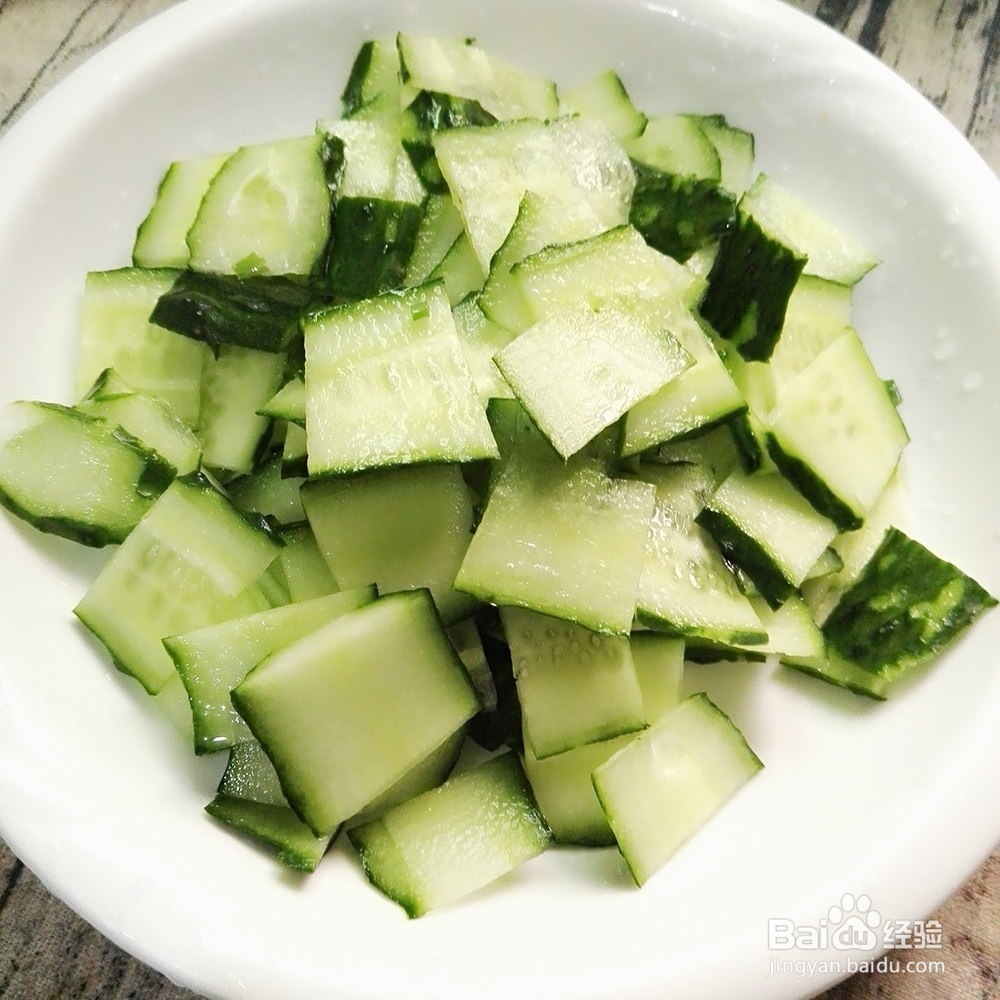 青瓜片炒鸡蛋的做法