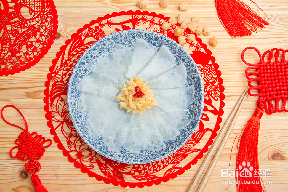 海鲜教程-瑶柱蒸萝卜