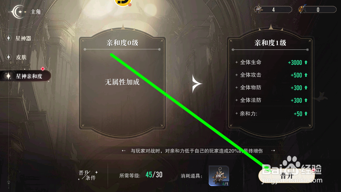 星魂之上怎么提升星神像亲和度