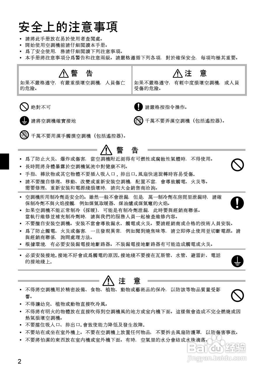 大金FTXS(K)S20,25,35,42GVLT型空调说明书:[1]