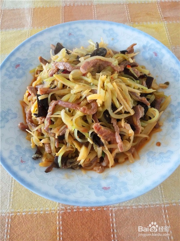 鱼香肉丝做法