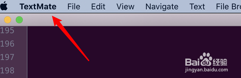 mac TextMate怎么设置允许单击打开文件？