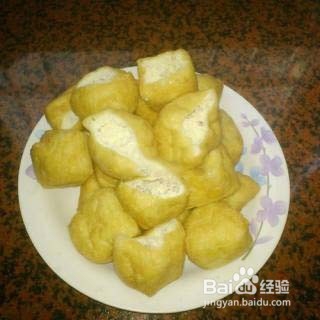 糯米豆腐酿的做法