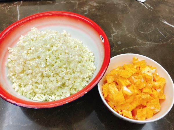 低卡低脂无米炒饭