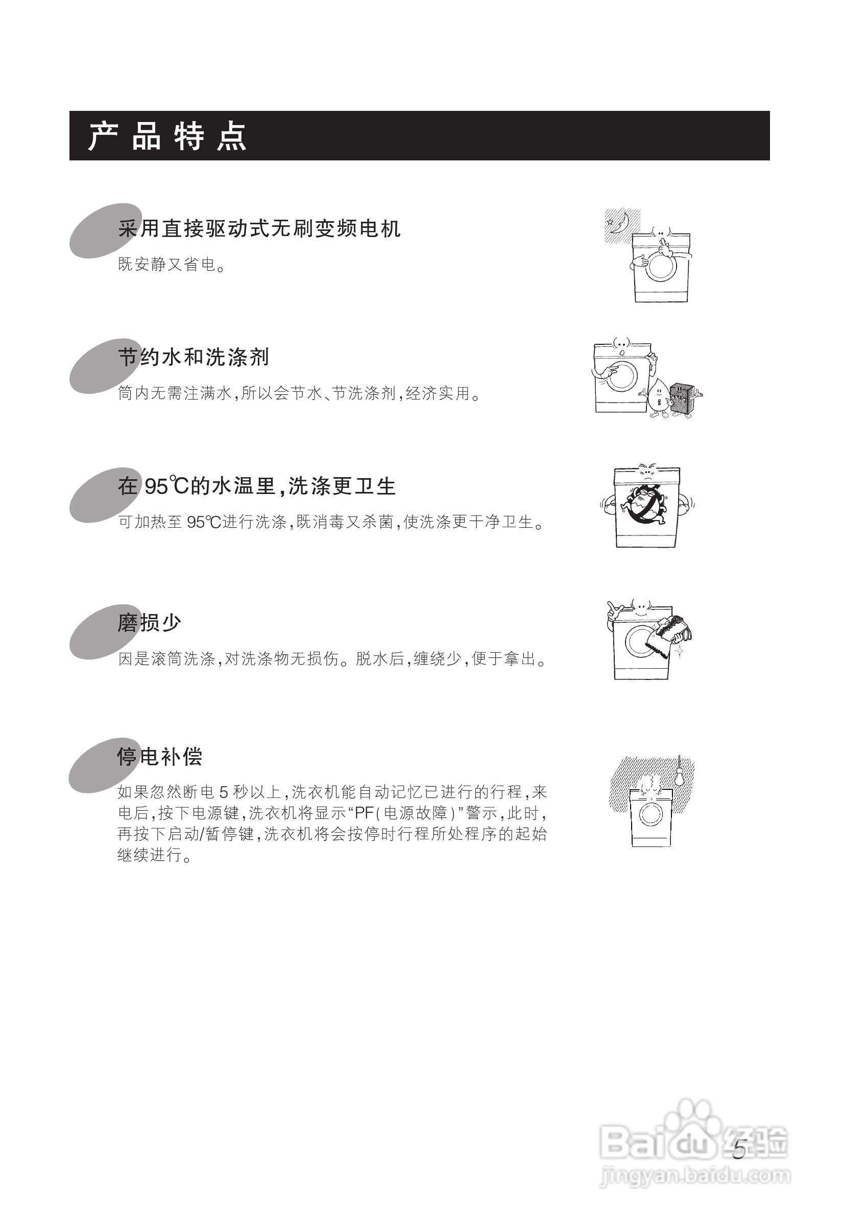 LG WD-N1022AD洗衣机使用说明书:[1]