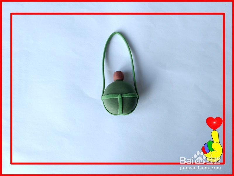 国庆节——橡皮泥彩泥手工制作老水壶