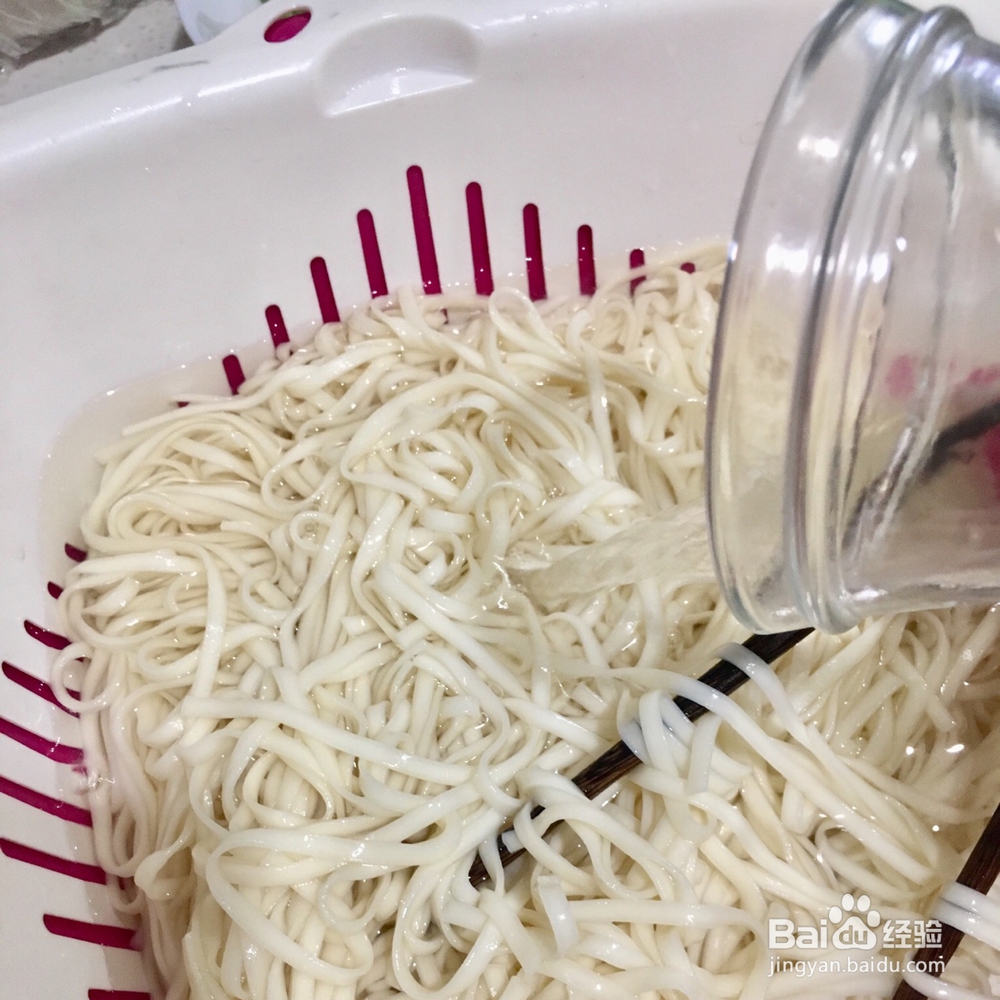 教你怎么做凉拌面