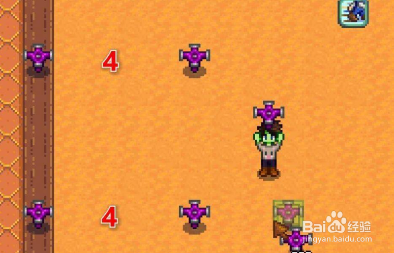 星露谷物语洒水器怎么布局？