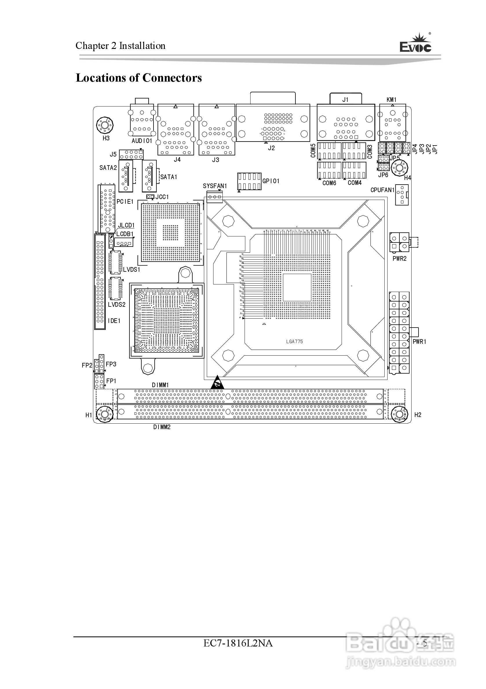 研祥Mini-ITX主板EC7-1816L2NA说明书:[7]