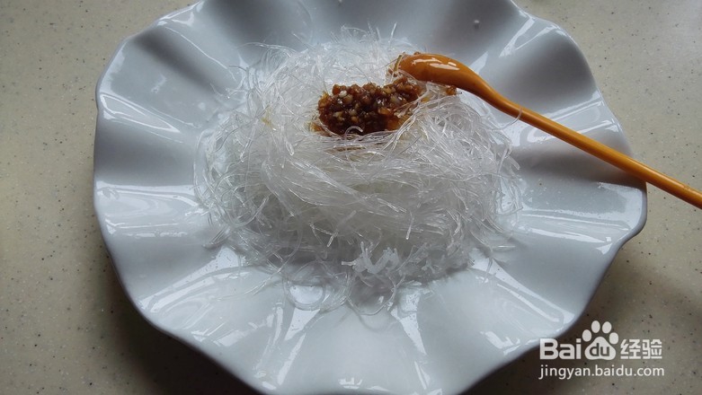 好吃的粉丝蒸大虾